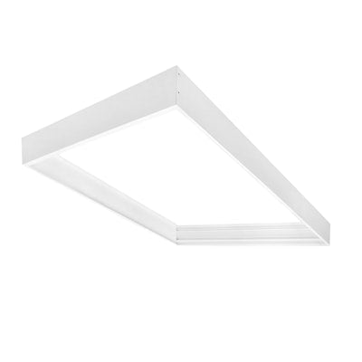 Envision LED 2x2 Surface Mount Kit 3" Height for all panels and troffers, White, 2x2-SM-3