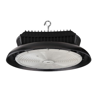 Envision LED RHB High Output UFO High Bays, 3CCT Selectable 35k/40k/50k, Black, LED-RHB3C-3P400-CTRI-BL-10-UNV