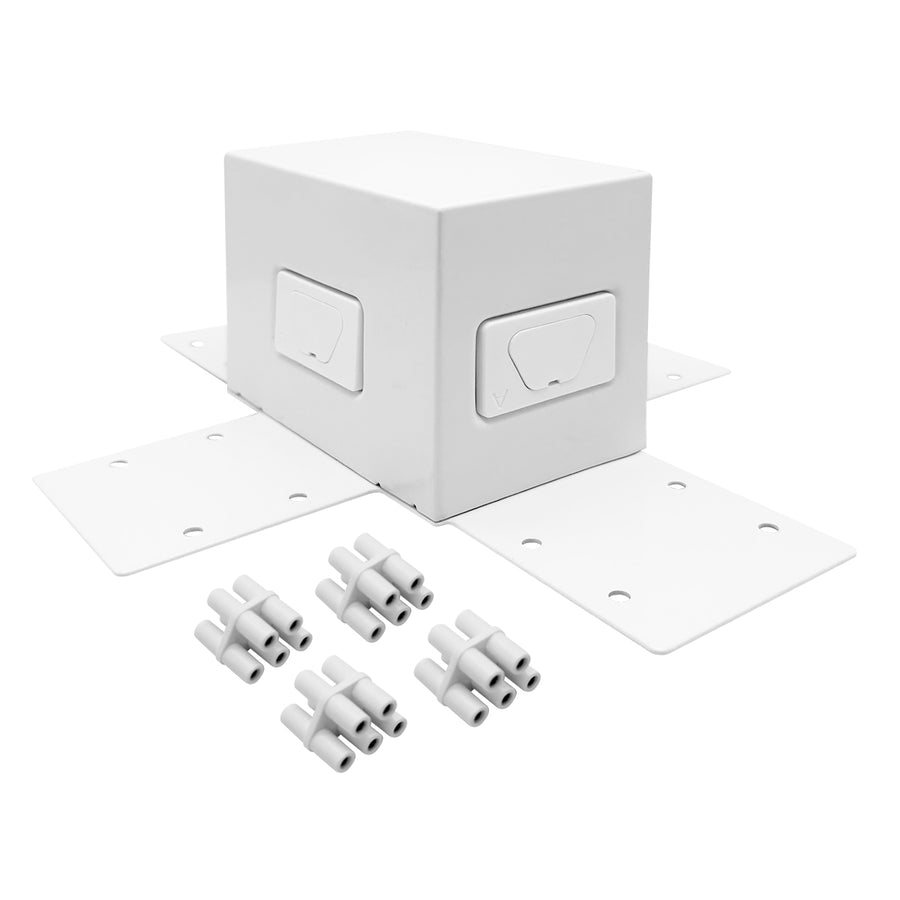Envision LED 4-Way Joiner, White, UDL-4XJ-WH