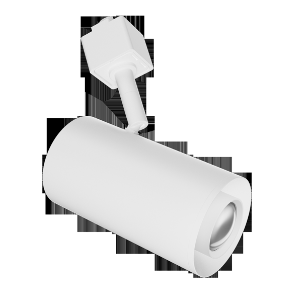 Elco Lighting Koto Sylo Track Head, 5–12.5W, 3000K, CRI95, 38° Beam, White, E25TW-0930