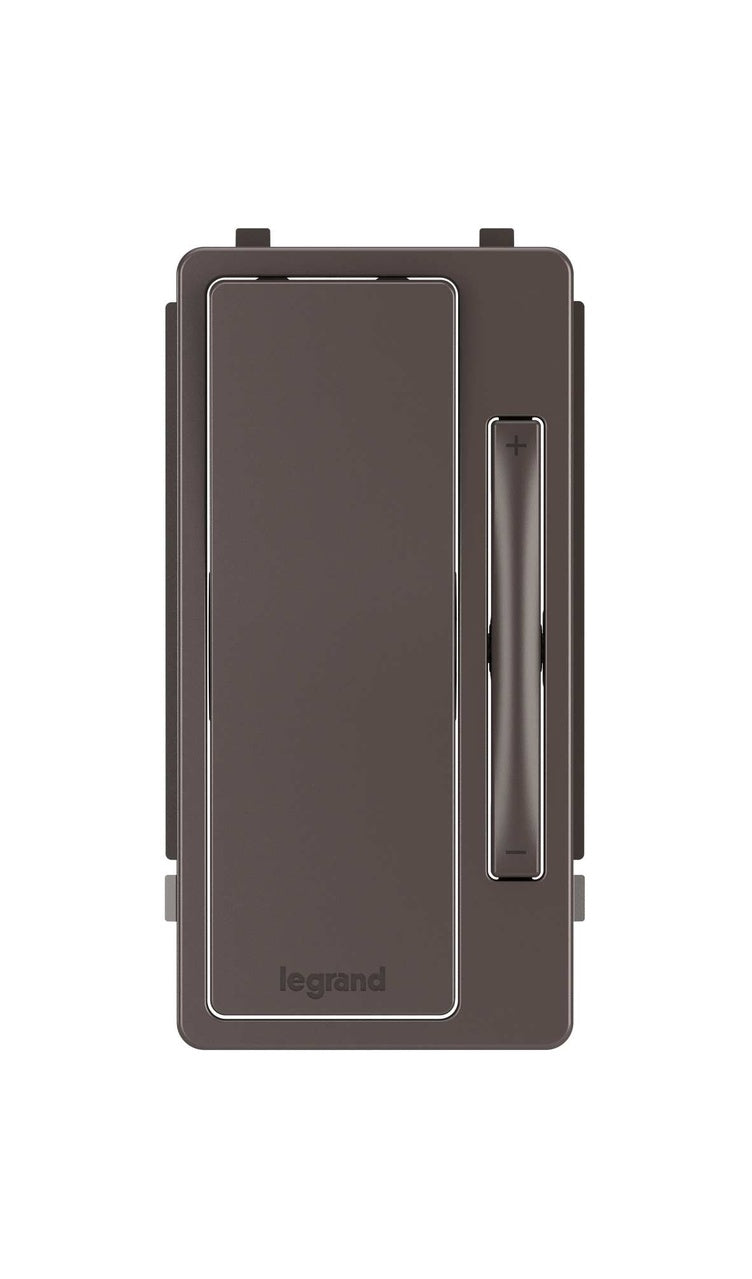 RADIANT® INTERCHANGEABLE FACE COVER FOR MULTI-LOCATION REMOTE DIMMER, BROWN