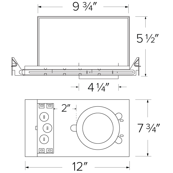 Elco Lighting 4" IC Airtight New Construction R60 Insulation Housing, EL490AJICA