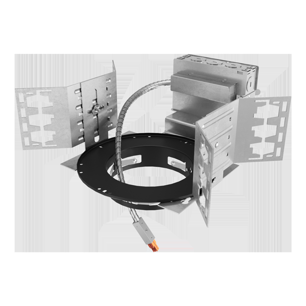 Elco Lighting 4" Architectural Housing, 12.5-44.1W, 0-10V/Triac/ELV Dimming, 120/277V, Emergency Backup, E4LHU12D2-EM2