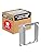 Select 10 Pack 1/4-Inch Raised 4-Inch Square (4S) One Gang Plaster Ring with Angled Slots, Mud Ring for Wiring Connections, Housing Receptacles & Switches