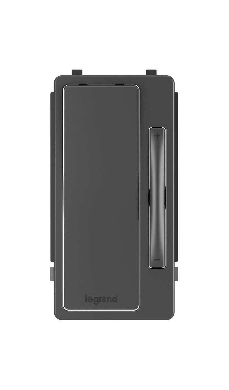 RADIANT® INTERCHANGEABLE FACE COVER FOR MULTI-LOCATION REMOTE DIMMER, BLACK