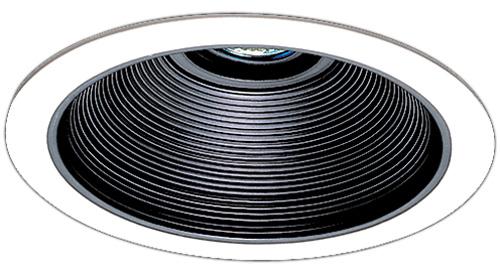 Elco Lighting 6" Baffle Trim with Transformer, Bronze, EL1530B