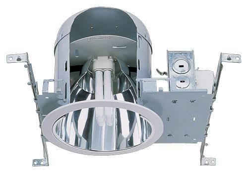 Elco Lighting 6" CFL Airtight IC Downlight, 13W, 120V, EL27HE13ICA