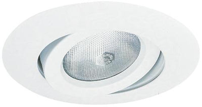 Elco Lighting 6 In. Gimbal Ring for PAR30 with PSA, White, EL317W