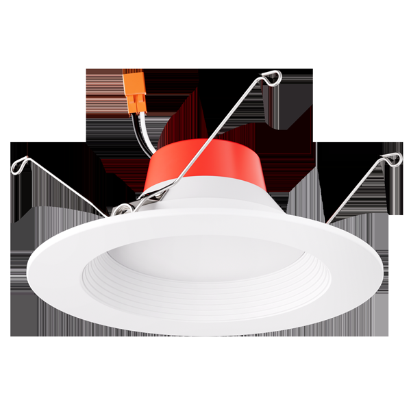 Elco Lighting 6" Square LED Baffle Insert, 16W, CCT Selectable, CRI93, TRIAC Dimmable, EL670CT5W