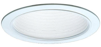 Elco Lighting 6" Metal Baffle Trim, Black, ELM40B