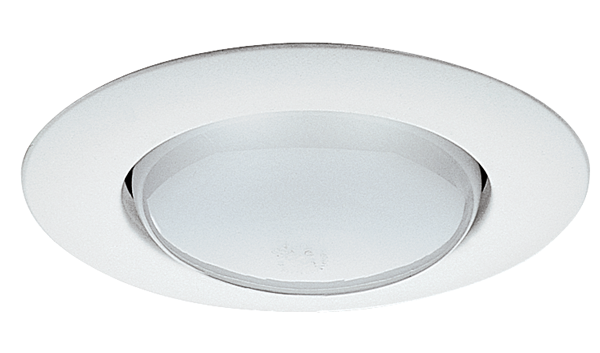 Elco Lighting 6" Open Trim, Chrome, EL40C