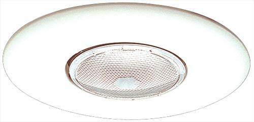 Elco Lighting 6 In. Open Trim with Lamp Holder, White, EL300W