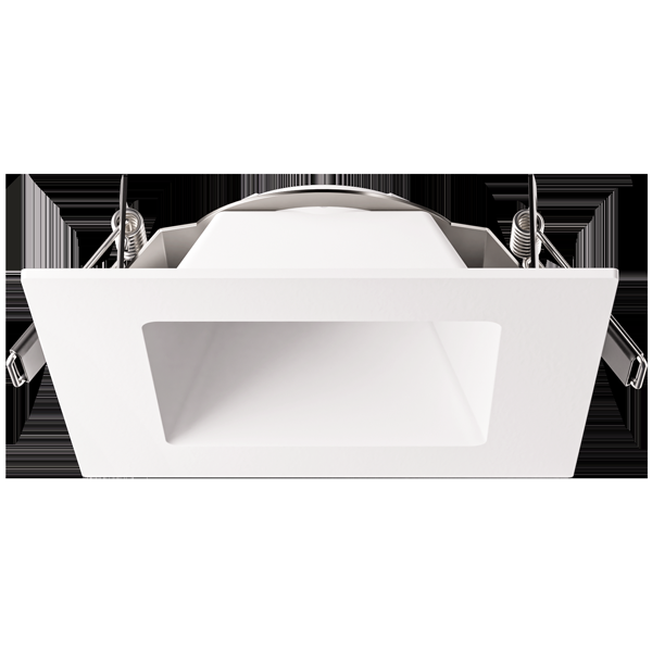 Elco Lighting Pex 6 In. Canless Round Adjustable Slot Aperture Trim, White, EKCL6829W