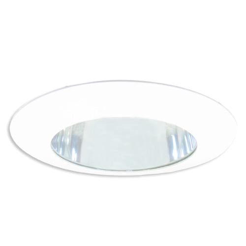 Elco Lighting 6" Shower Trim, Clear Lens with Reflector, EL119W