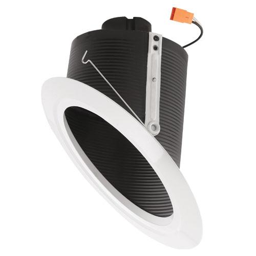 Elco Lighting 6" Sloped Baffle LED Insert, 5-CCT Switchable, PAR30, Bronze, EL763CT5BZ