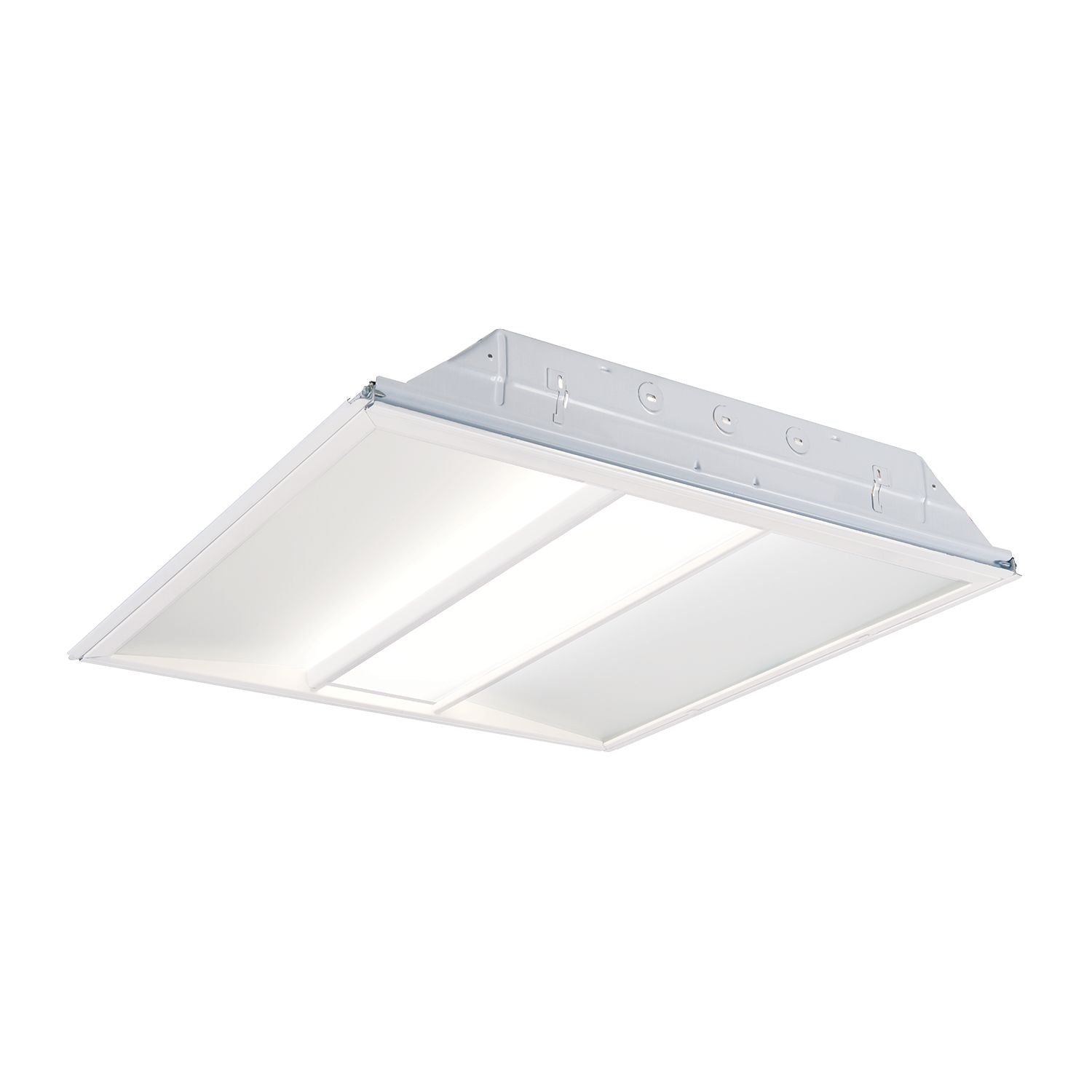 2x2 Modular Led Light Metalux 2x2 LED Recessed Specification Grade Rectilinear Shielding, 25 ...