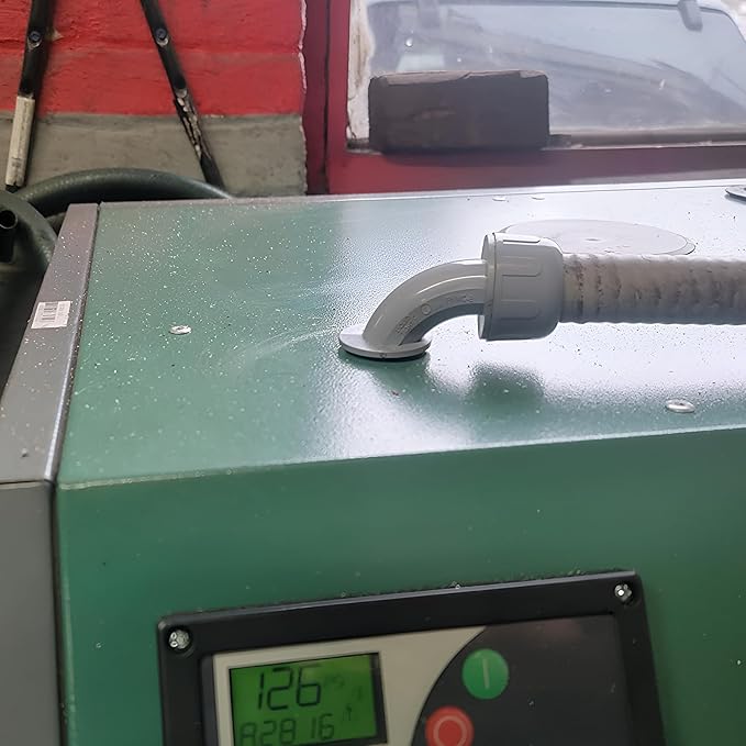 SELECT 50 Pack Lighting PVC Liquid Tight Connector, 3/4” 90-Degree Conduit Connectors, Non-Metallic Conduit Fittings, Safe and Rust Resistant