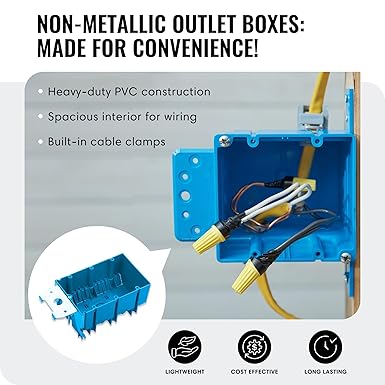 Select 36 Pack Nail On Plastic Box 1-Gang PVC New Work Standard Switch/Outlet Wall Electrical Box 21 Cubic Visit the SELECT LIGHTING Store