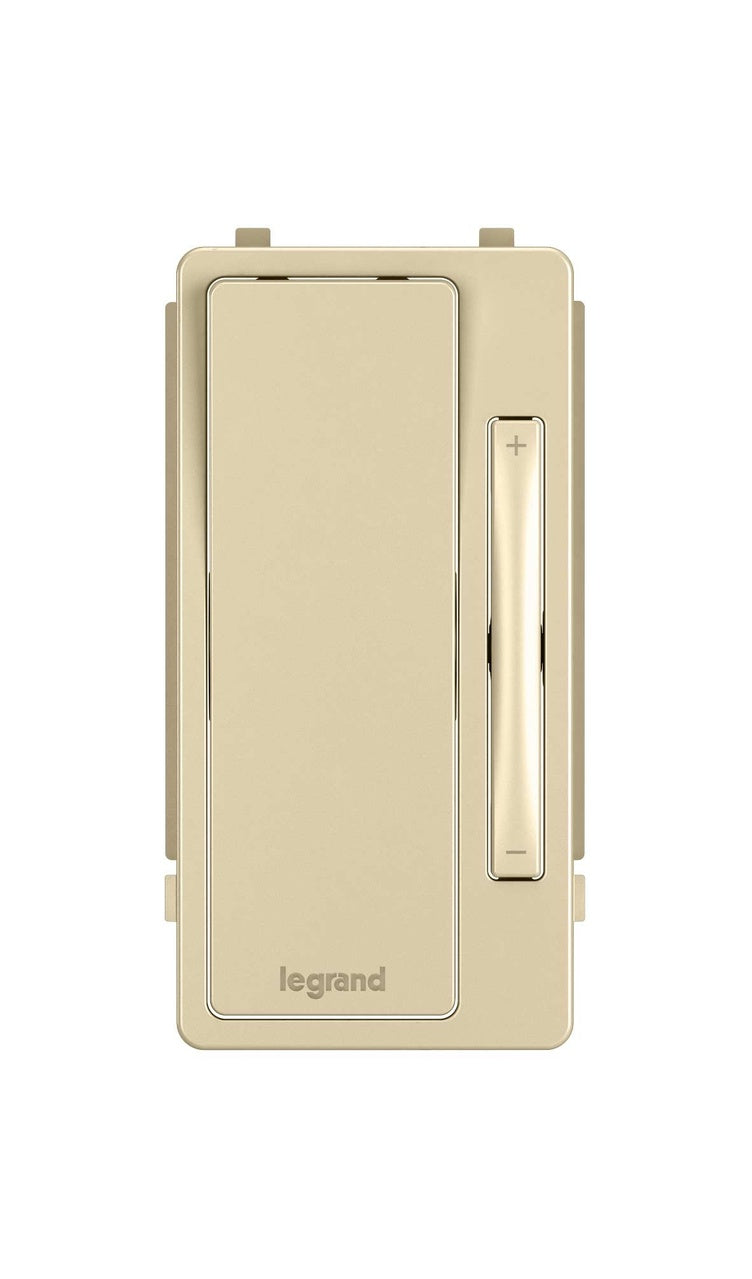RADIANT® INTERCHANGEABLE FACE COVER FOR MULTI-LOCATION REMOTE DIMMER, IVORY