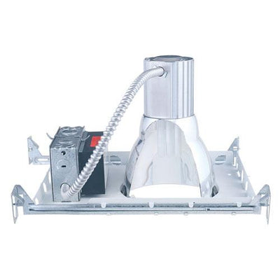 Elco Lighting 8 In. Electronic Vertical Downlight, 42W, Plaster Frame, 120-277V, ELVF842E