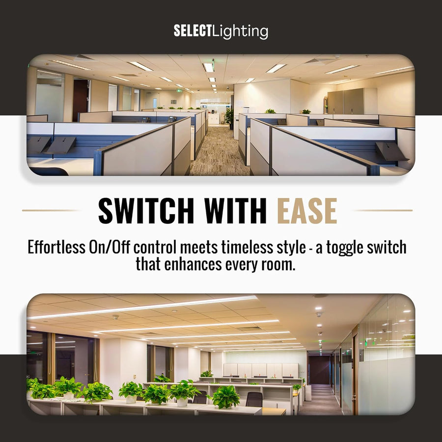 1-Gang Satin Nickel Rotary Dimmer Switch, 15A 120V AC Wall Mount, TRIAC/Leading Edge 1-Way Compatible, Dimmable LED Light Control with Knob, Faceplate & Dimming Module