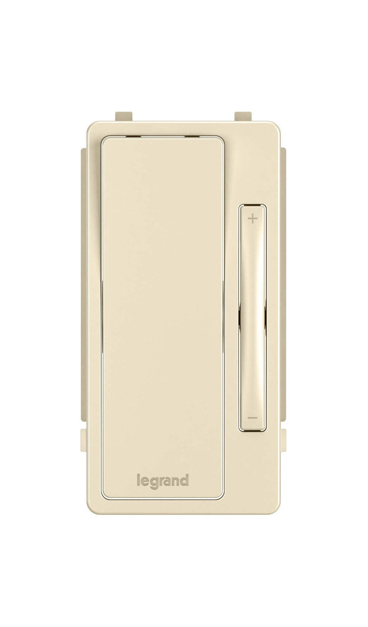 RADIANT® INTERCHANGEABLE FACE COVER FOR MULTI-LOCATION REMOTE DIMMER, LIGHT ALMOND