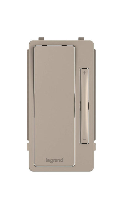 RADIANT® INTERCHANGEABLE FACE COVER FOR MULTI-LOCATION REMOTE DIMMER, NICKEL