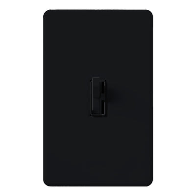 Lutron Ariadni 1000W Single-Pole Preset Dimmer, 120V, Black, AY-10P-BL
