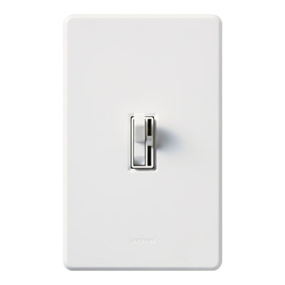 Lutron Ariadni 1000W Single-Pole Preset Dimmer, 120V, White, AY-10P-WH