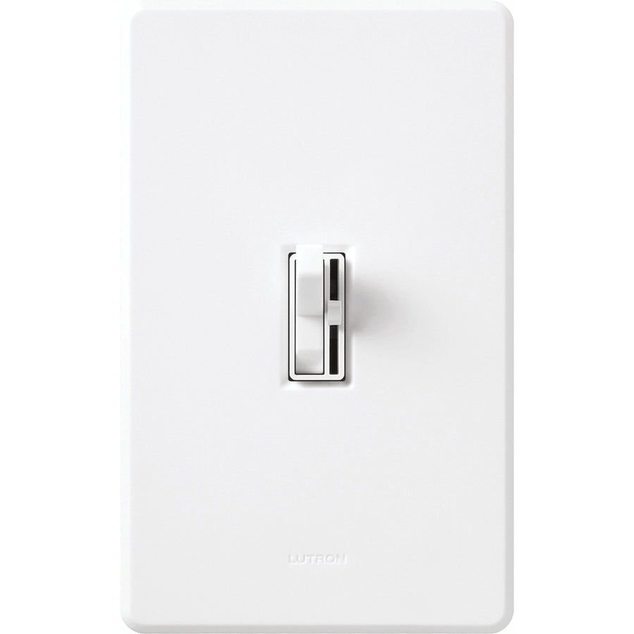 Lutron Ariadni, 600VA, 450W, Magnetic Low-Voltage, Single-Pole, Preset, White, AYLV-600P-WH