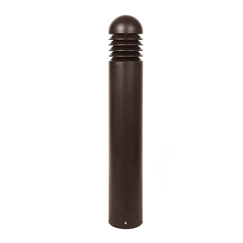 Westgate G7 External Louver Bollard Head, CCT Selectable, 10/18/25W, 100-277V, IP65, Bronze, BOL-G7-100D-MCTP-BR
