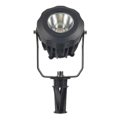 ABBA Lighting CD12 Integrated Aluminum Tree/Spot Light, 12W, 3000K, 780 lm, 24°, Sandy Black, CD12