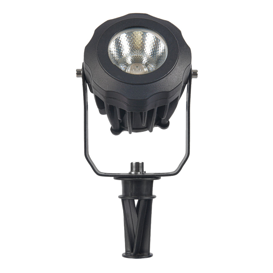 ABBA Lighting CD12 Integrated Aluminum Tree/Spot Light, 12W, 3000K, 780 lm, 24°, Sandy Black, CD12