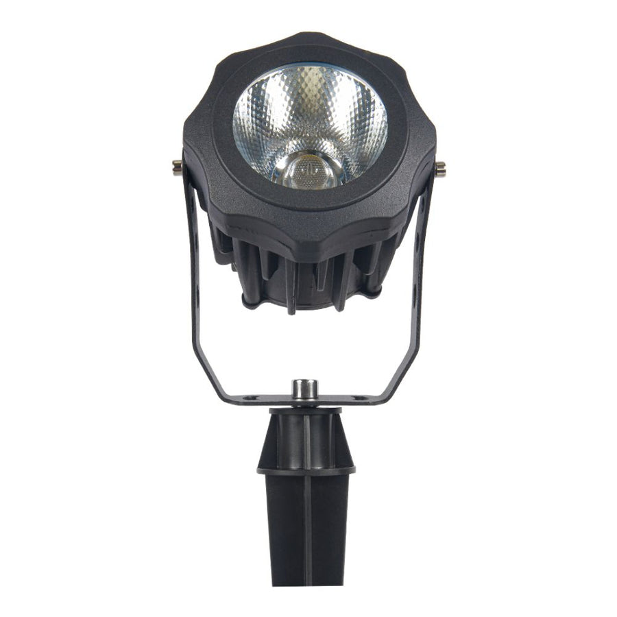 ABBA Lighting CD20 Integrated Aluminum Tree/Spot Light, 20W, CCT Selectable, 1300 lm, 24°, Sandy Black, CD20