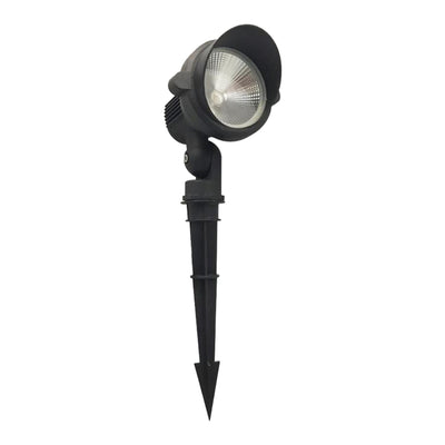 ABBA Lighting CD85 Integrated Aluminum Spot Light, 10W, 3000K, 550 lm, 30-45°, Black, CD85