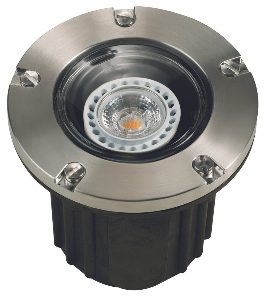 Corona Lighting CL-216, 3.5/5W, 2700K, 12V MR-16 Well Light, 316 Stainless Steel, CL-216-SS
