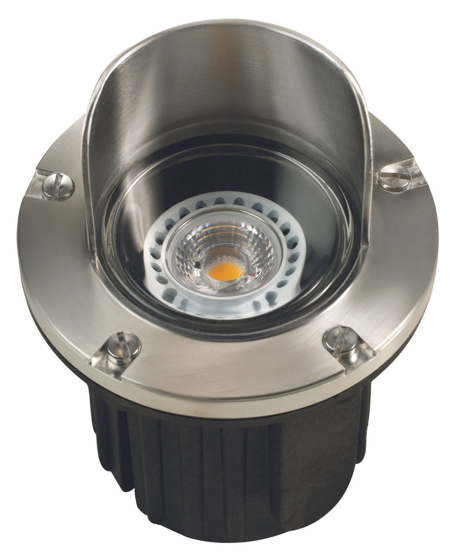 Corona Lighting CL-217, 3.5/5W, 2700K, 12V MR-16 Tilt Well Light, 316 Stainless Steel, CL-217-SS