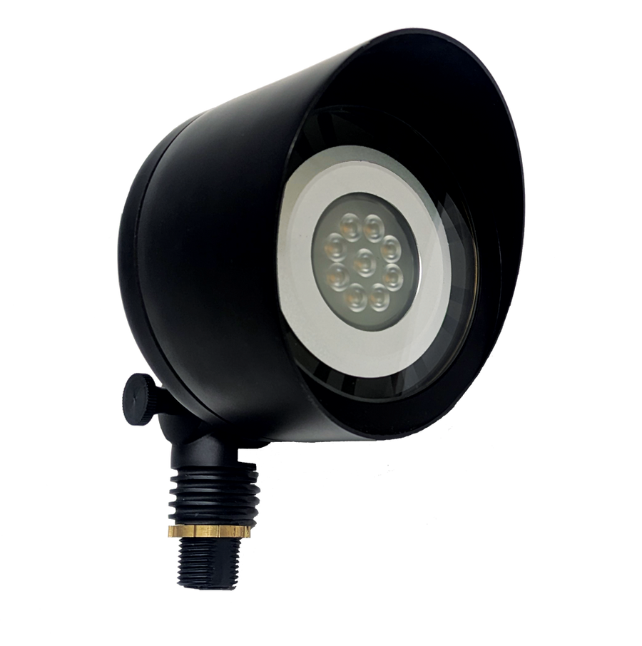 Corona Lighting CL-410B-BK Directional Light, PAR36 LED, 12V, Black Brass