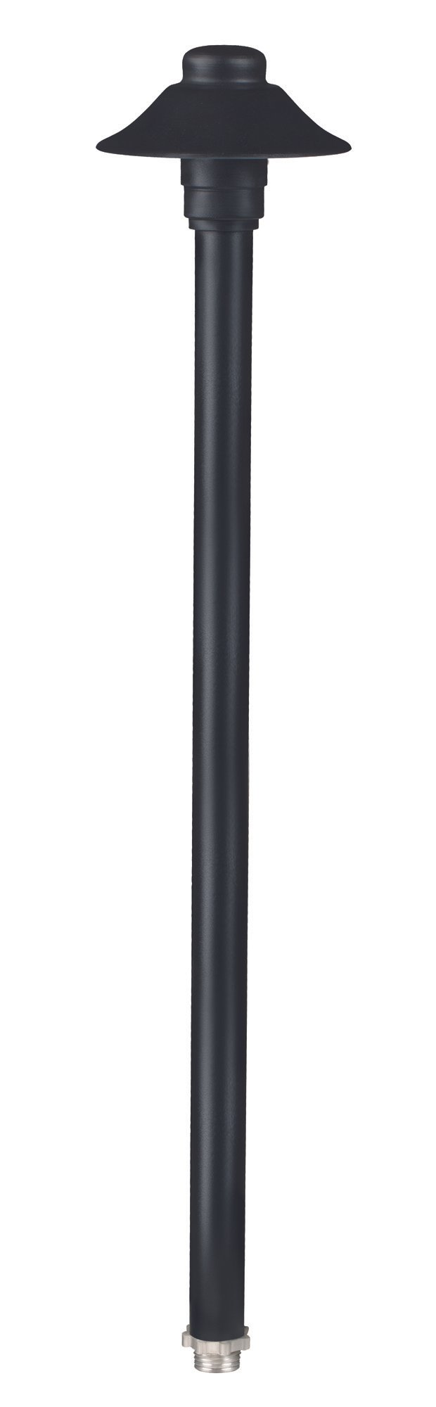 Corona Lighting CL-638 Area Light, 2-3W, 12V, RGB-WW Bluetooth Mesh, T3 Socket, 18 In. Stem, Black, CL-638-BK