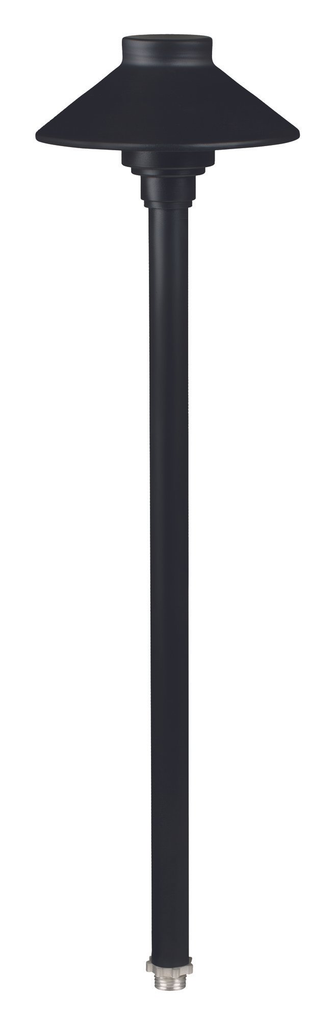 Corona Lighting CL-641 Area Light, 12V LED, 18 In. Stem, Black, CL-641-BK