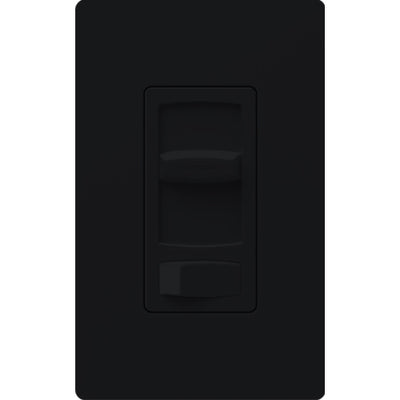 Lutron Skylark Contour Dimmer Switch, 1000W Incandescent/Halogen or 600VA MLV, Single Pole/3-Way, 120V, CT-103P-BL, Black