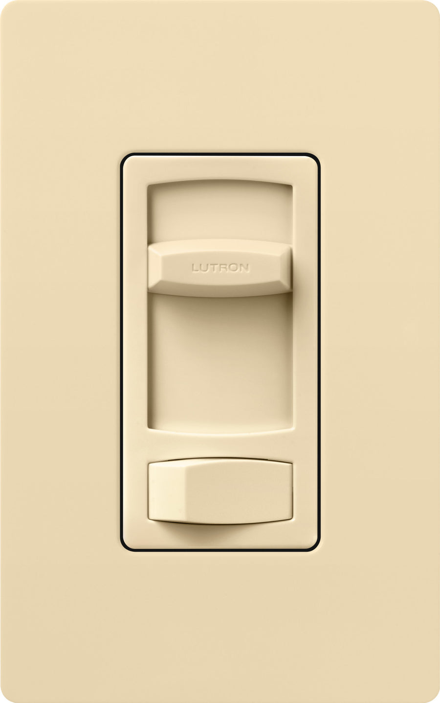 Lutron Skylark Contour LED+ Dimmer Switch, No Neutral Required, 150W LED or 600W Inc/Hal, 120V, Single Pole/3-Way, CTCL-153P-IV, Ivory