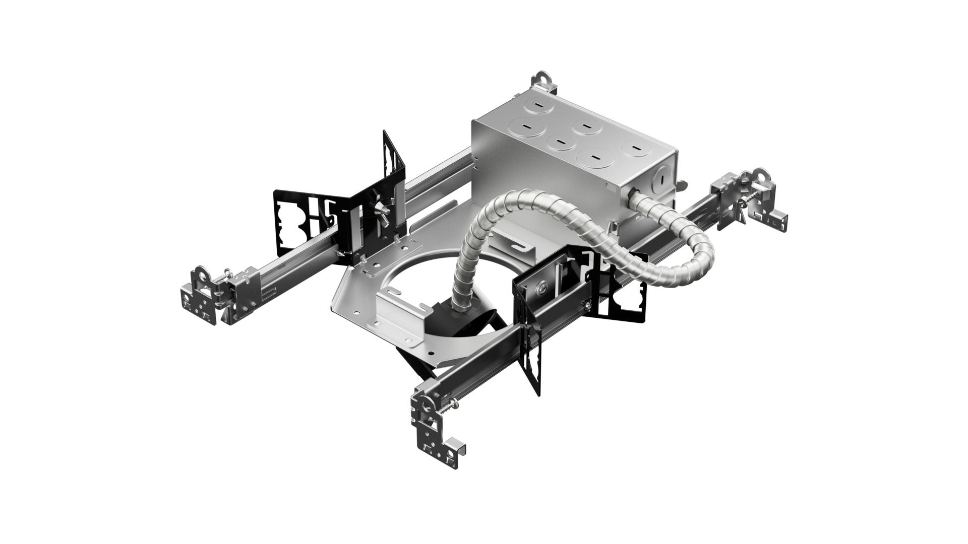 DMF Lighting C4NCRN C-Series 4 inch round new construction non-IC recessed housing.