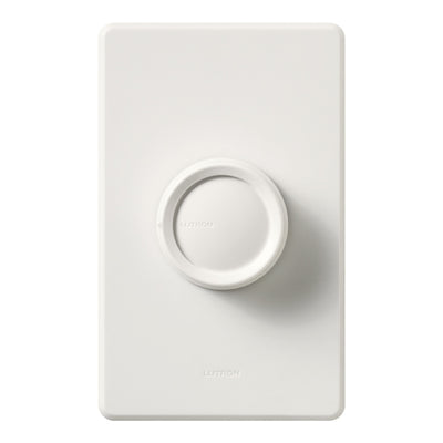 Lutron FS Rotary Fan Control, 120V, 5A, Dual Knob, FS-5FH-DK