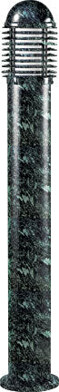 Dabmar Cast Alum Bollard Caged 120V GU24 LED 9W 27K, D3300-L9-27K-VG, Verde Green