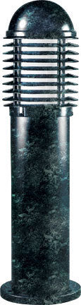 Dabmar Cast Alum Mini Bollard Caged 120V E26 LED 6W 60K, D3390-L6-60K-VG, Verde Green