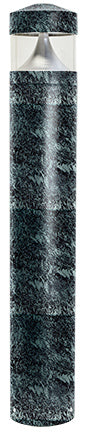 Dabmar Cast Alum Bollard Diffused 120V-277V LB 20W 40K, D860-LB20-40K-VG, Verde Green
