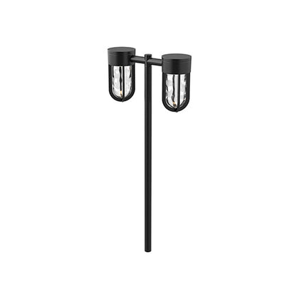 Kuzco Lighting Davy 23-in 2-Head LED Landscape Path Light, 18W, 12V, 3000K, Black, EG17622-BK