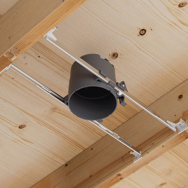 DMF Lighting New Construction Housing w/ Hanging Bars for 3" H Series LED Downlights