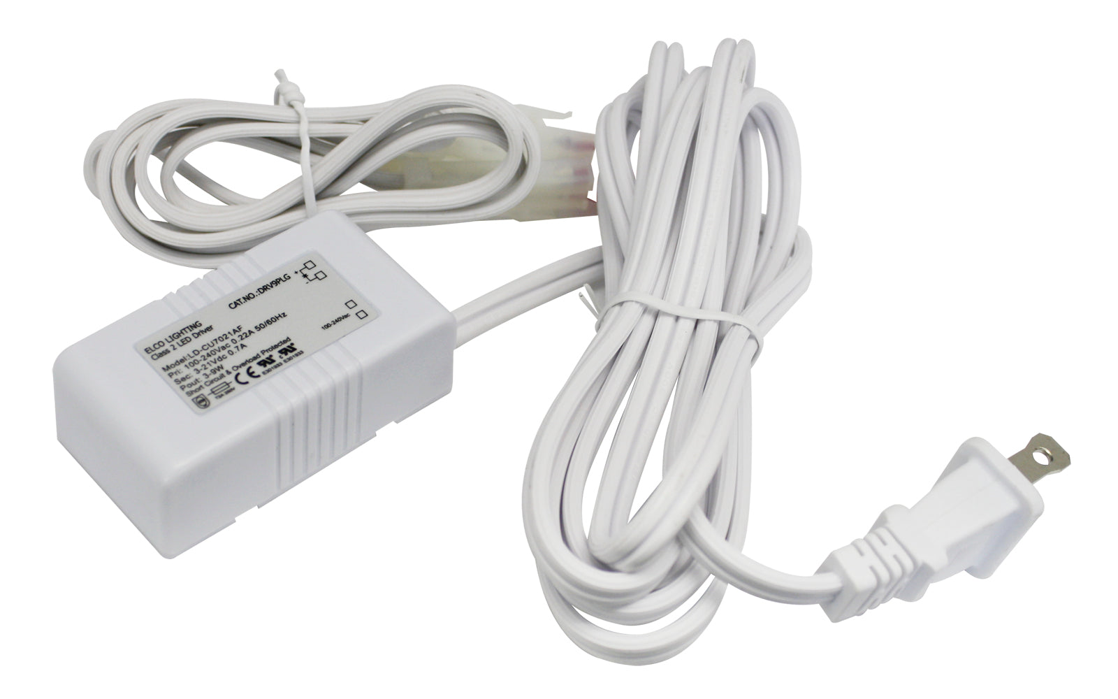 Elco Lighting LED Puck Lights Driver, 9W, 100-240V, DRV9W